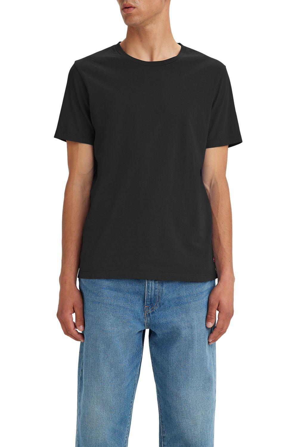 Polera Hombre Manga Corta Negro Levis 22491-1417-0