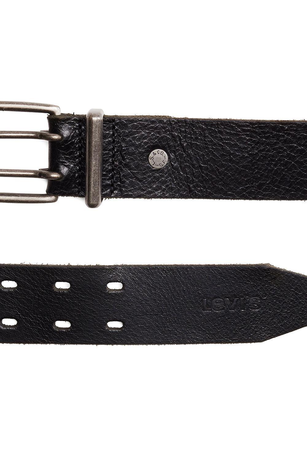Cinturón Hombre Double Prong Belt Negro Levis 005D3-0000-2