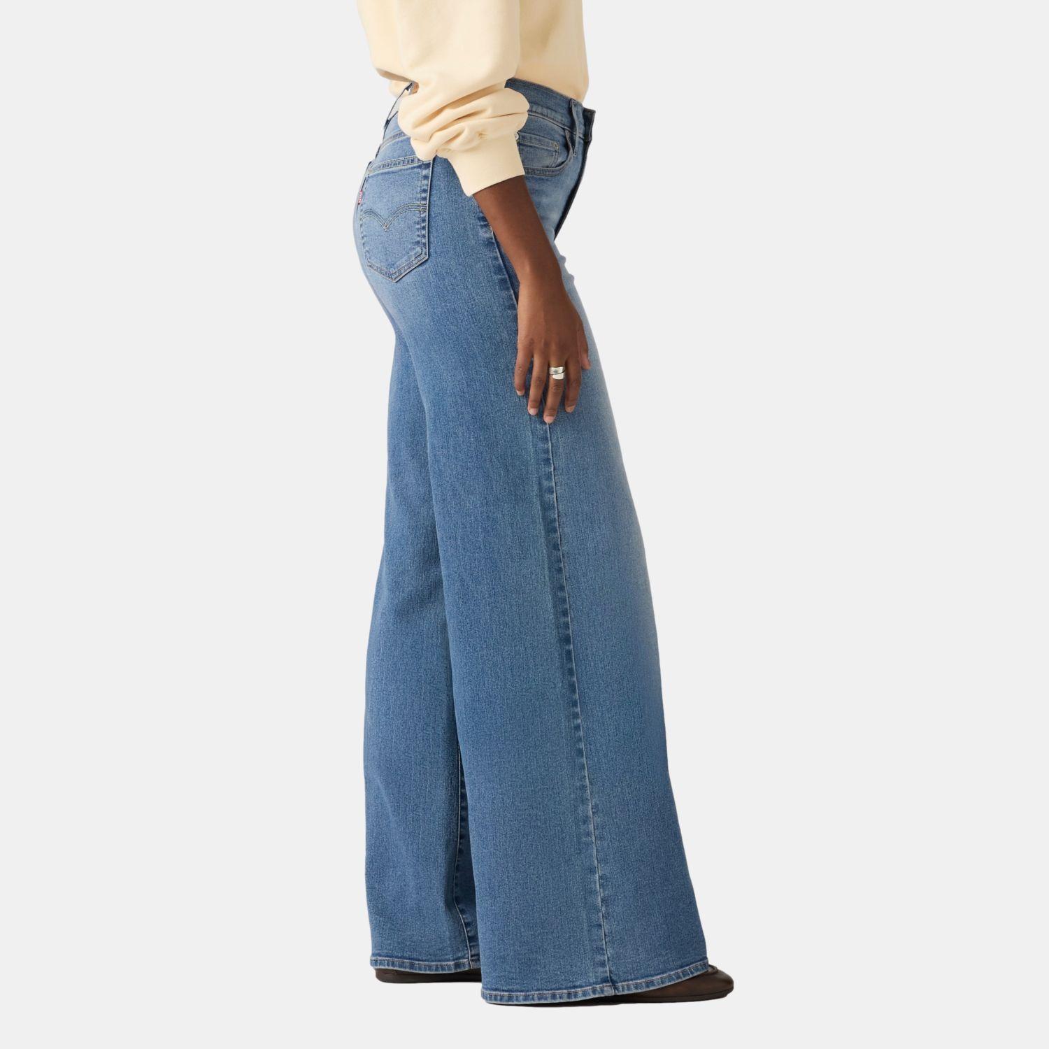 Jeans Mujer 728 Hr Wide Leg Azul Levis 0039B-0018-2