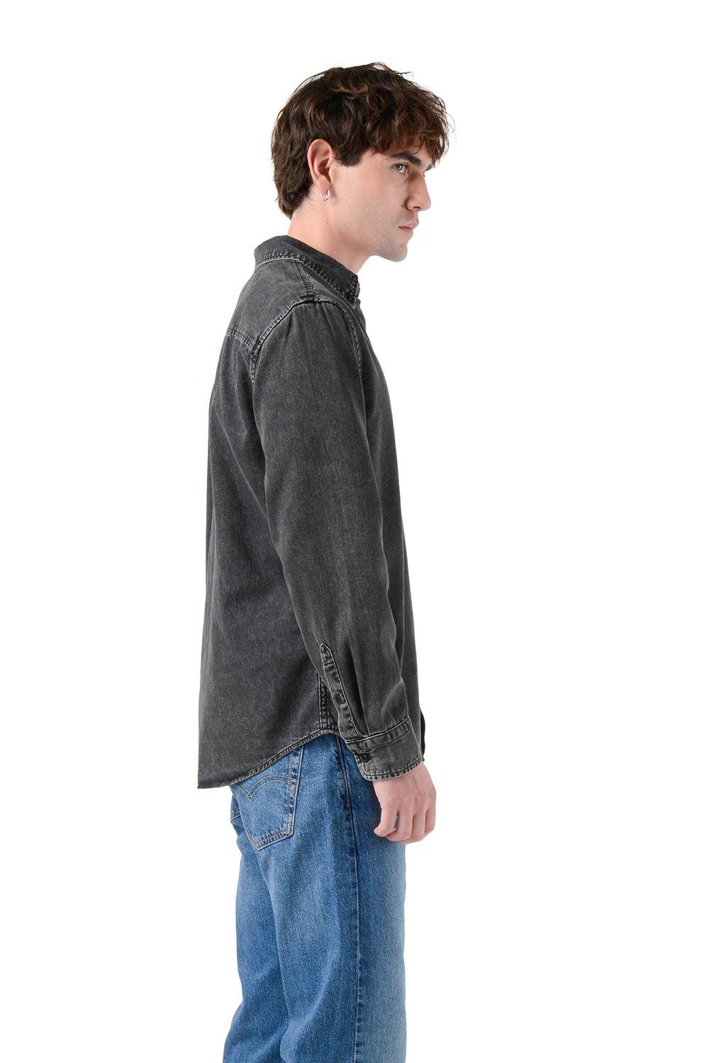 Camisa Hombre Authentic Button Down Negro Levis A7210-0038-3