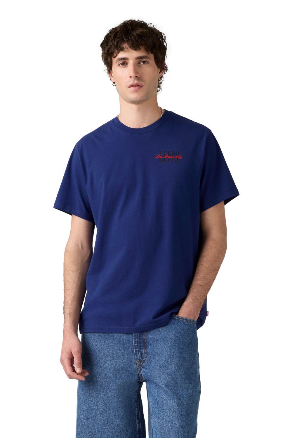 Polera Hombre Relaxed Fit Tee Azul Levis 16143-1799-0