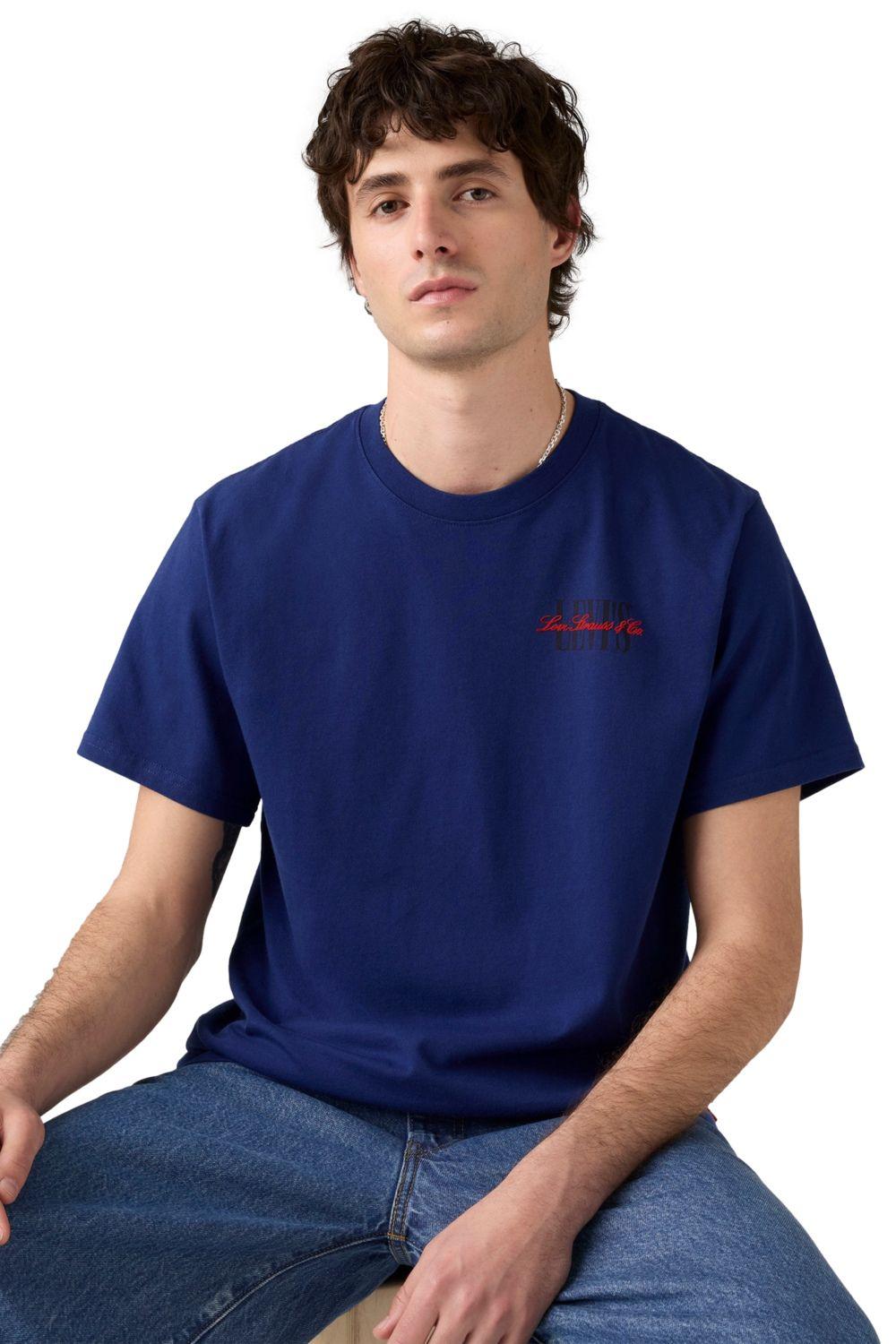 Polera Hombre Relaxed Fit Tee Azul Levis 16143-1799-2