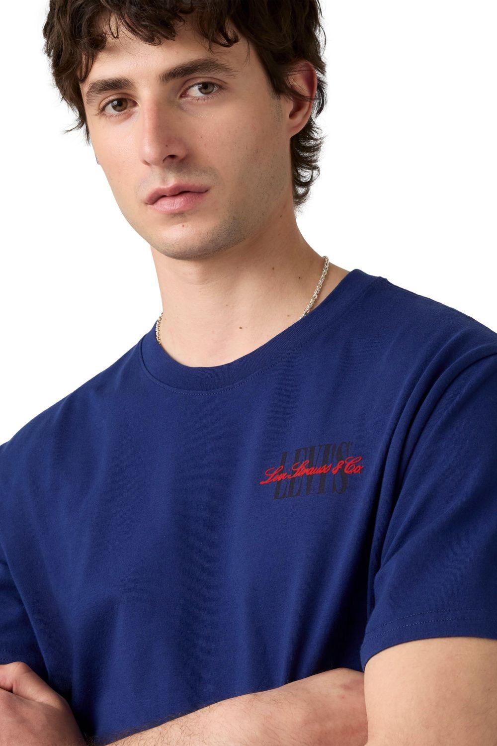 Polera Hombre Relaxed Fit Tee Azul Levis 16143-1799-3