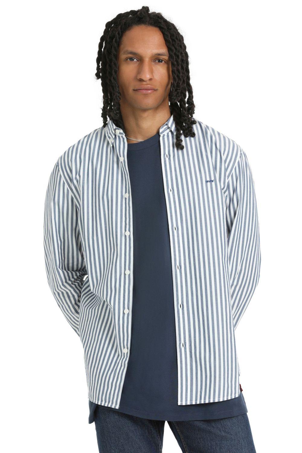 Camisa Hombre Relaxed Fit Azul Levis A7210-0005-3