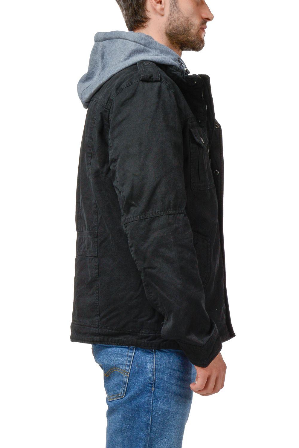 Chaqueta Hombre Military Sherpa Negro Levis 59491-0488-1