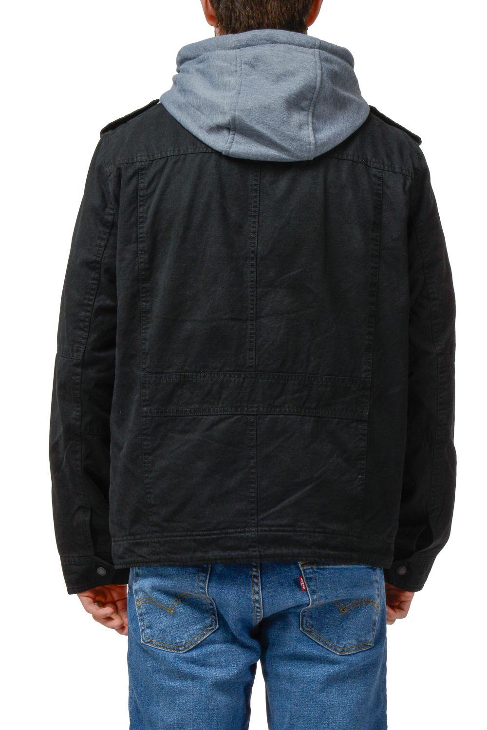 Chaqueta Hombre Military Sherpa Negro Levis 59491-0488-2