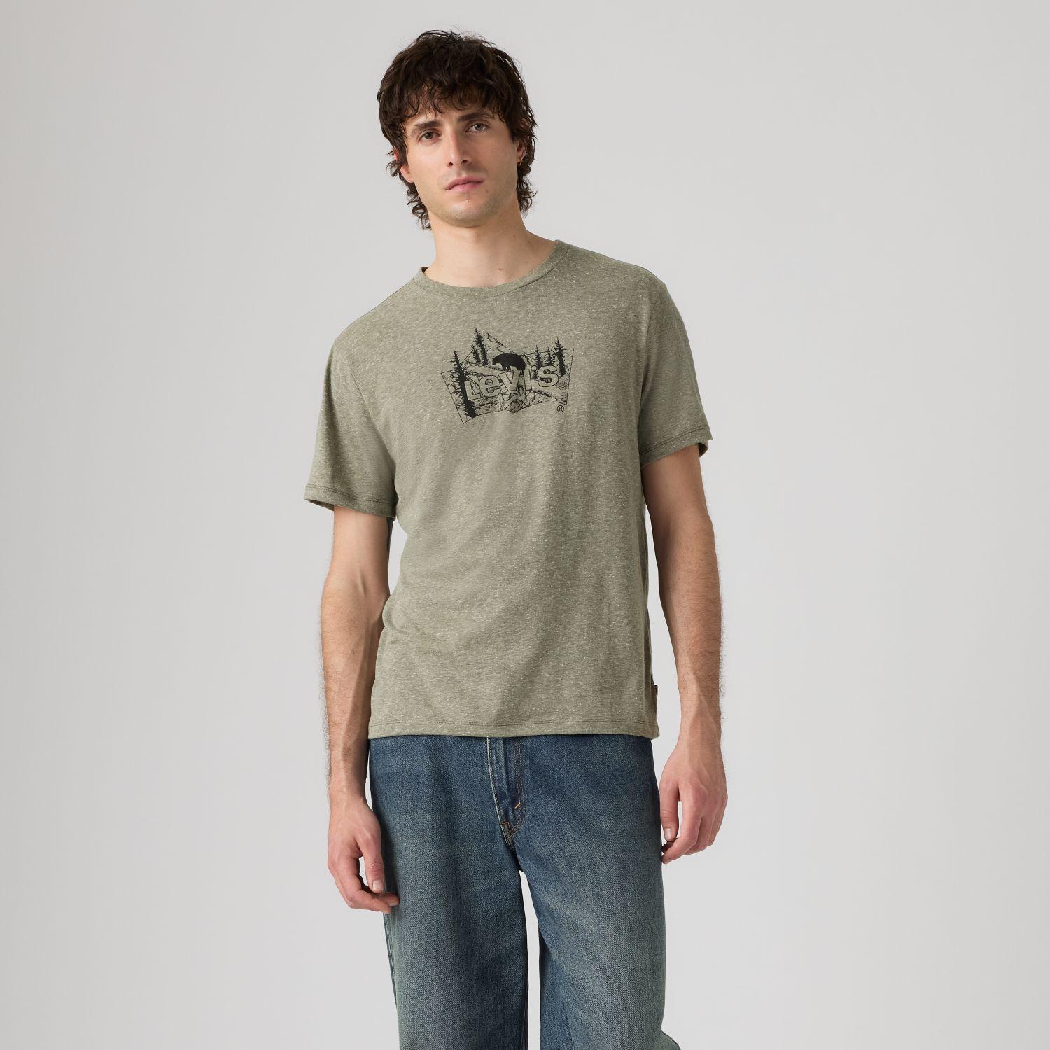Polera Hombre Graphic Crewneck Tee Verde Levis 22491-2152-0