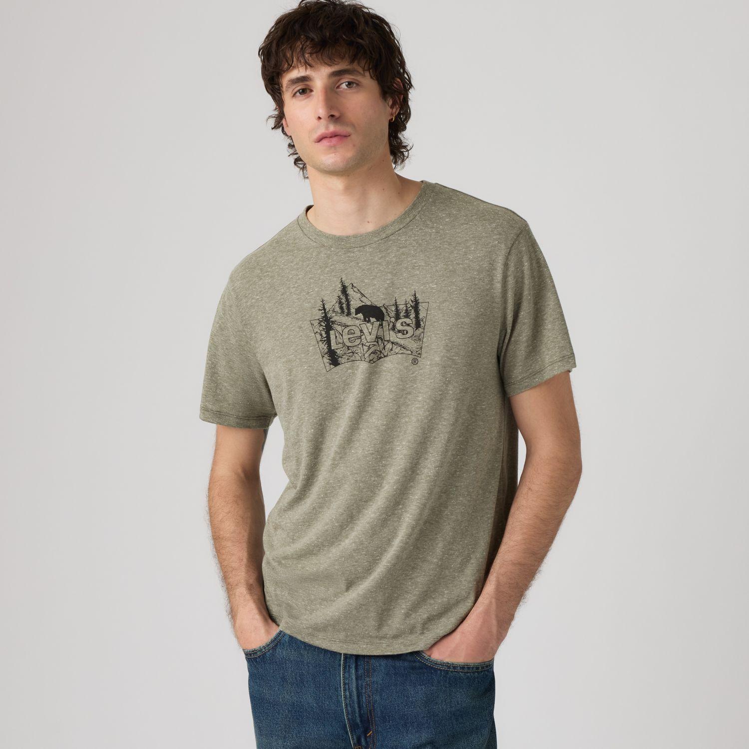 Polera Hombre Graphic Crewneck Tee Verde Levis 22491-2152-2