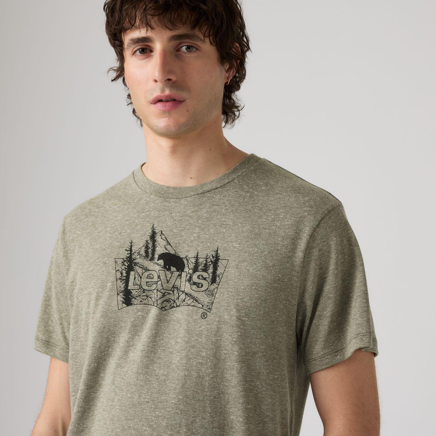 Polera Hombre Graphic Crewneck Tee Verde Levis 22491-2152-3