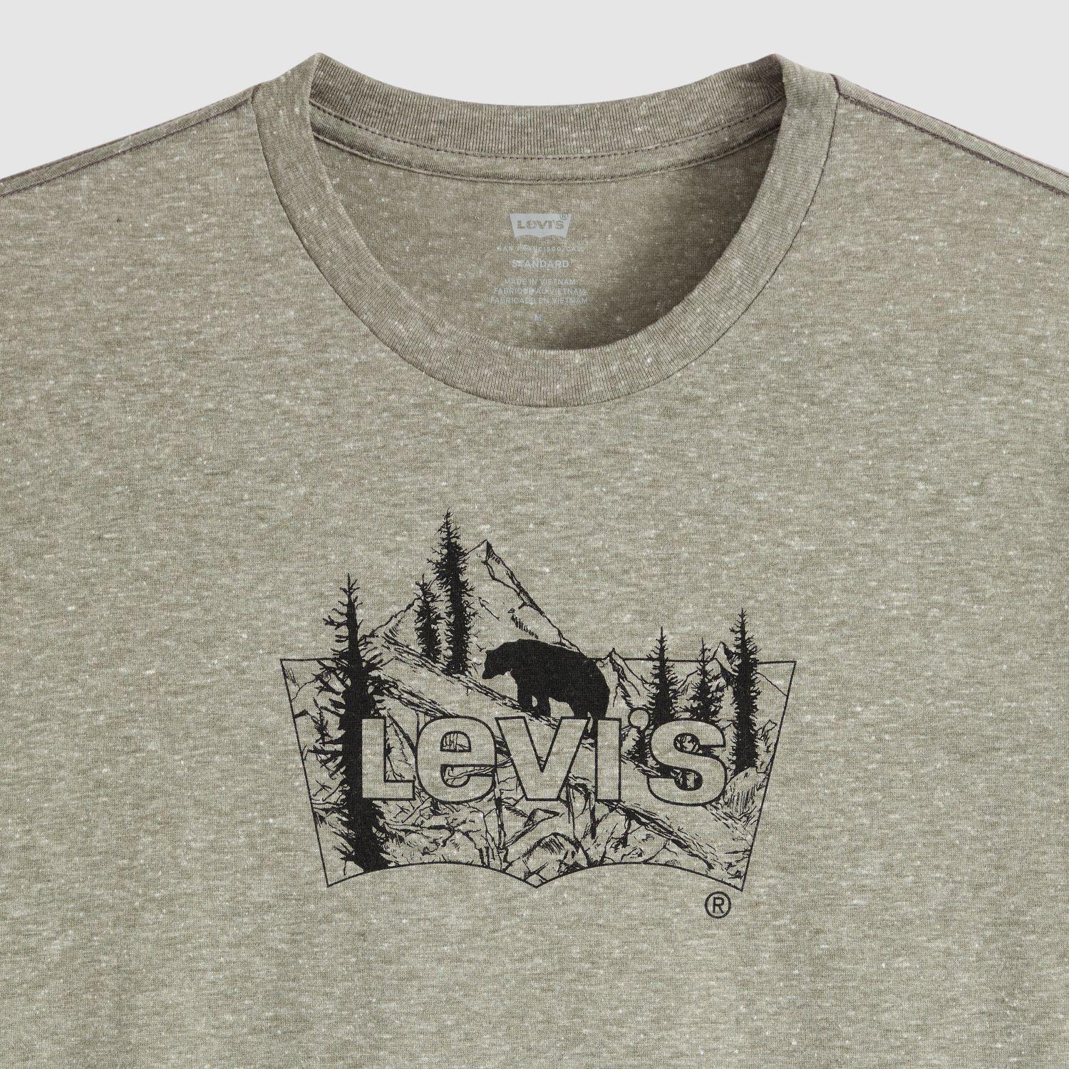 Polera Hombre Graphic Crewneck Tee Verde Levis 22491-2152-4