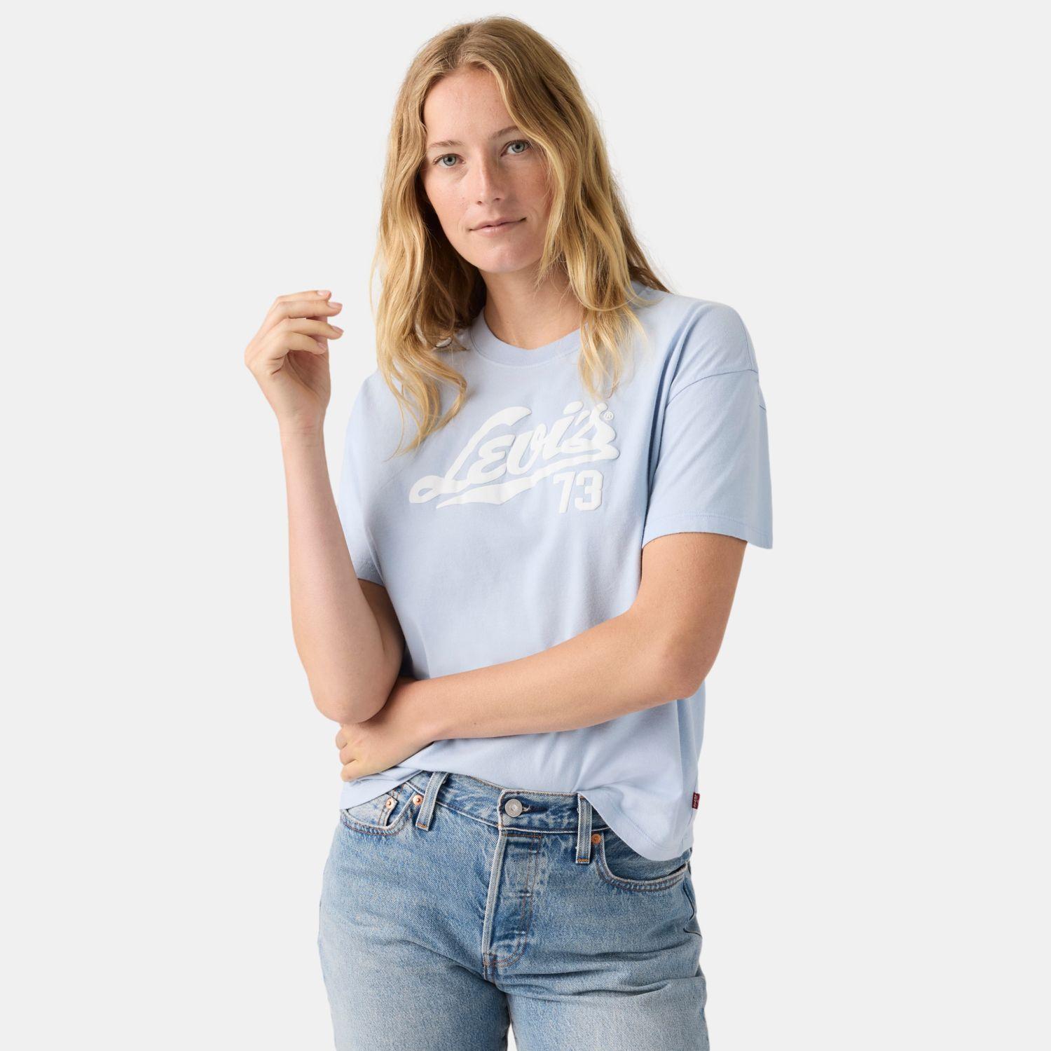 Polera Mujer Gr Anyday Tee Azul Levis 005HP-0003-2