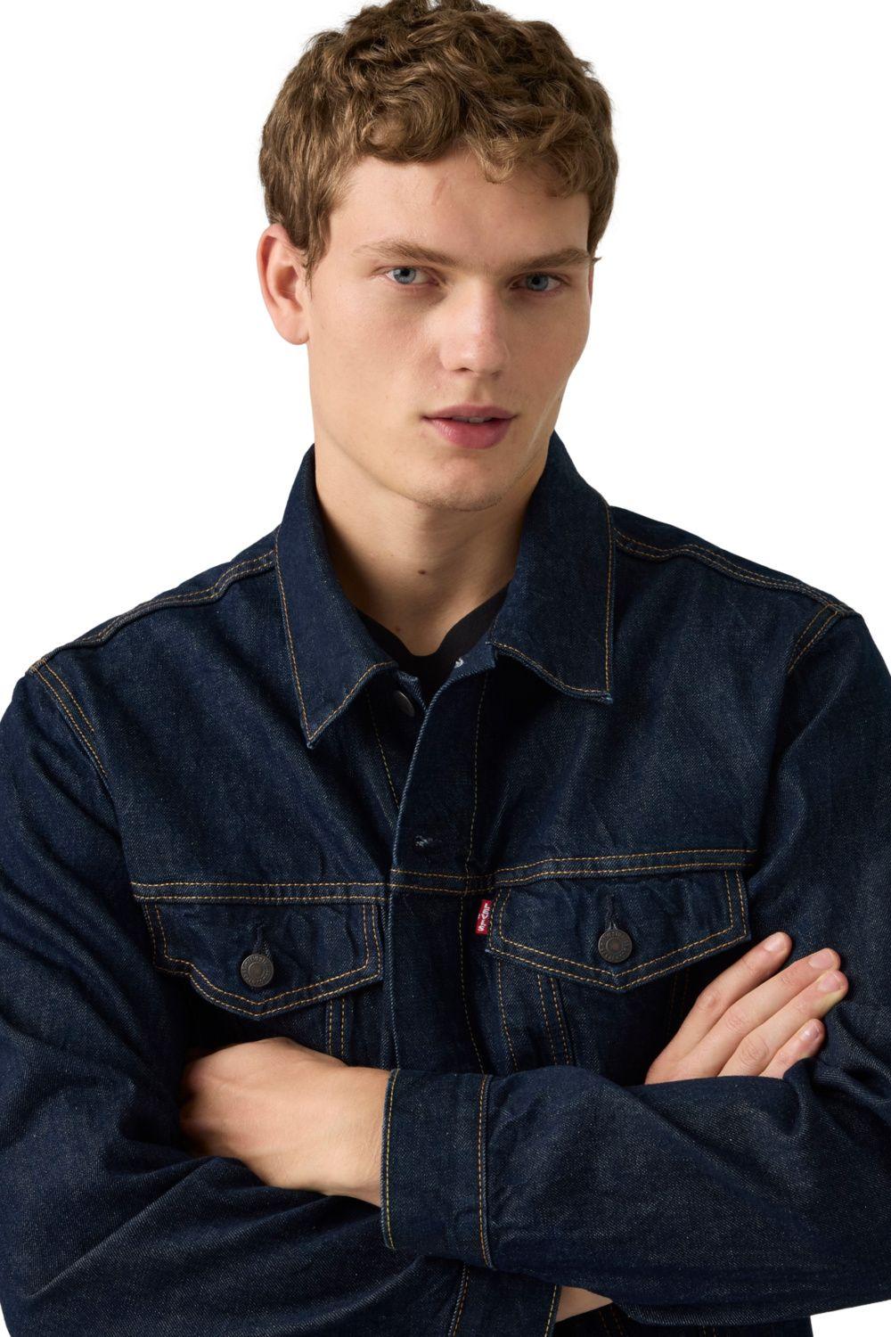 Chaqueta Hombre Relaxed Fit Trucker Azul Levis A5782-0083-3