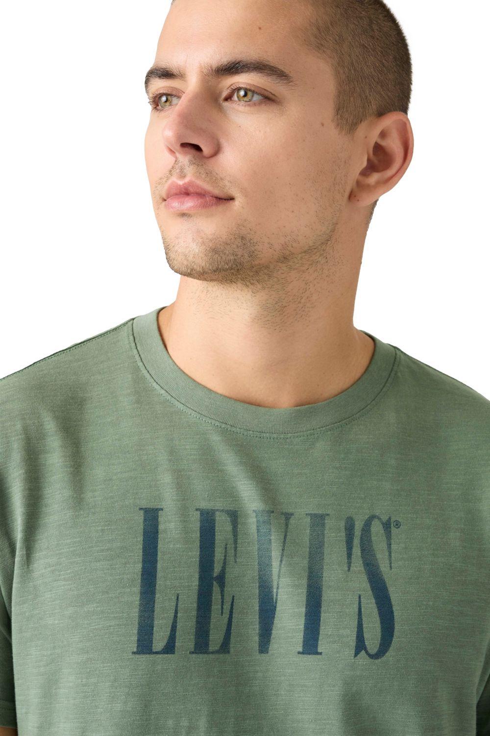 Polera Hombre Relaxed Fit Tee Verde Levis 16143-2158-3
