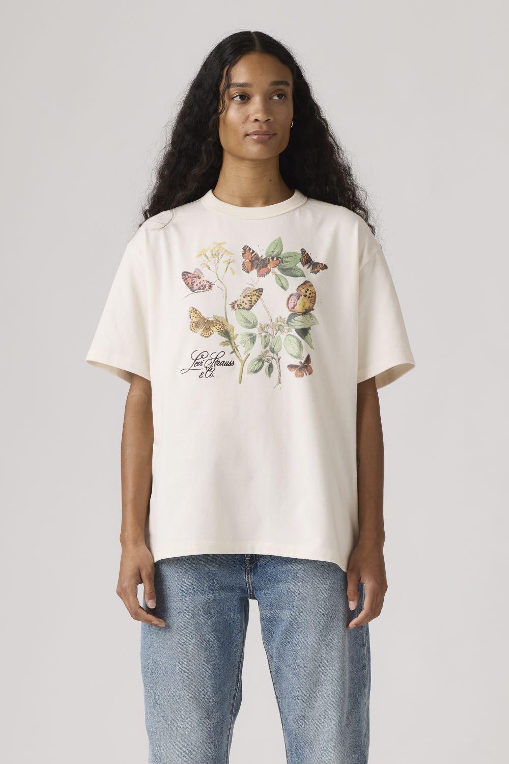 Polera Mujer Tabor Tee Beige Levis 001MX-0024-2