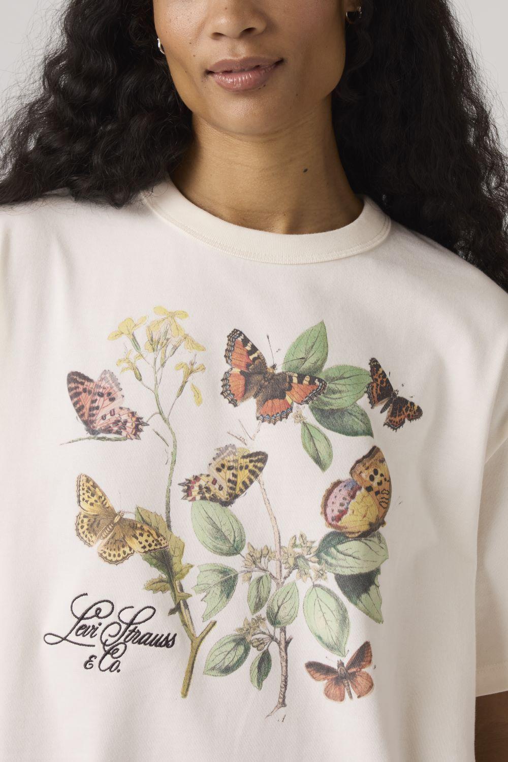 Polera Mujer Tabor Tee Beige Levis 001MX-0024-3