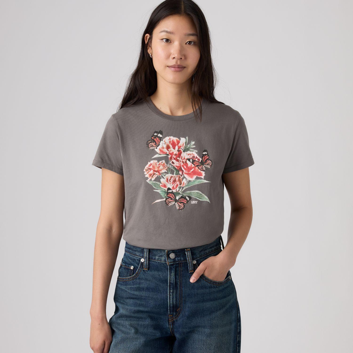 Polera Mujer The Perfect Tee Gris Levis 17369-3583-2