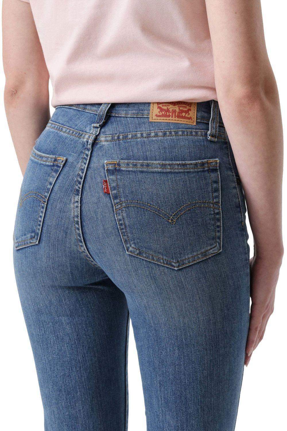 Jeans Mujer 724 High Rise Straight Azul Levis 18883-0311-3