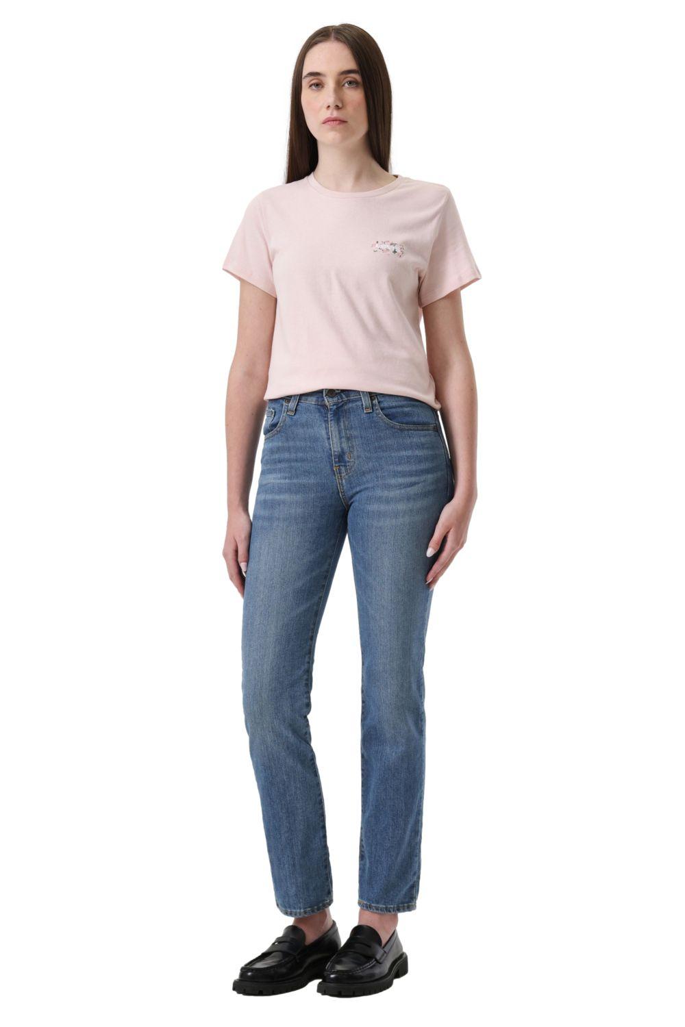 Jeans Mujer 724 High Rise Straight Azul Levis 18883-0311-4
