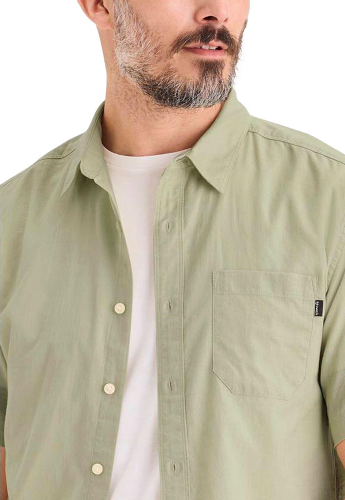 Camisa Hombre Ultimate SS Regular Fit Verde 55769-0298-1