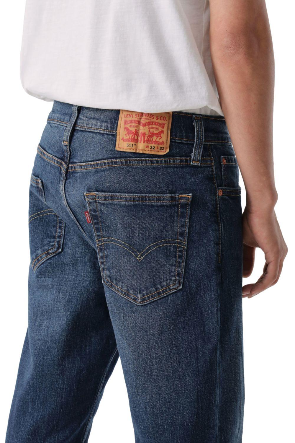 Jeans Hombre 511 Slim Azul Levis 04511-6434-3