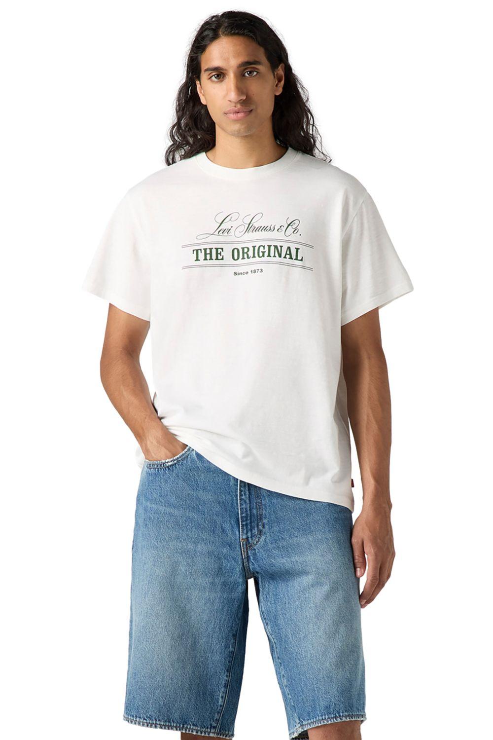 Polera Hombre Ss Relaxed Fit Tee Blanco Levis 16143-1841-2