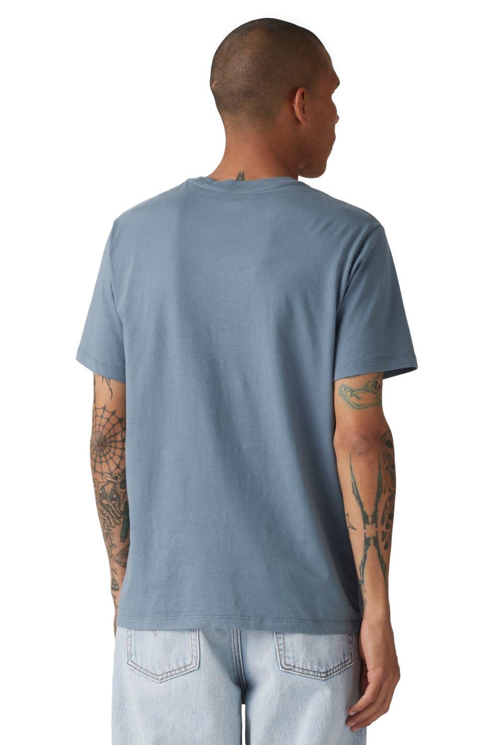 Polera Hombre Ss Classic Hm Tee Azul Levis 56809-0142-1