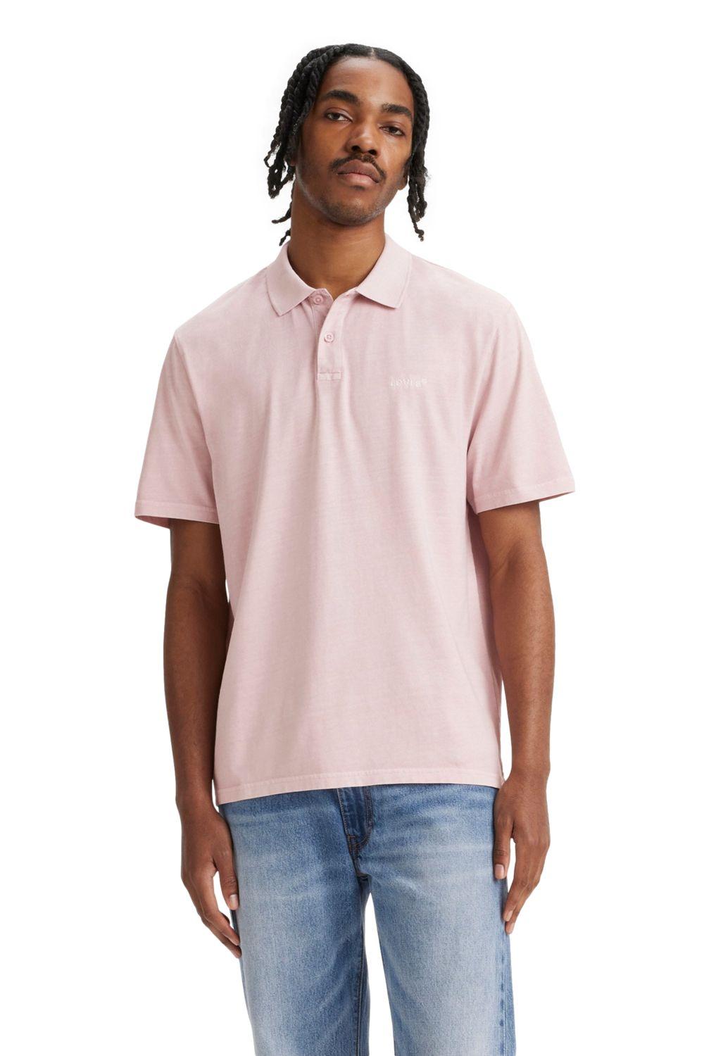 Polera Hombre Authentic Polo Rosado Levis A6735-0019-2