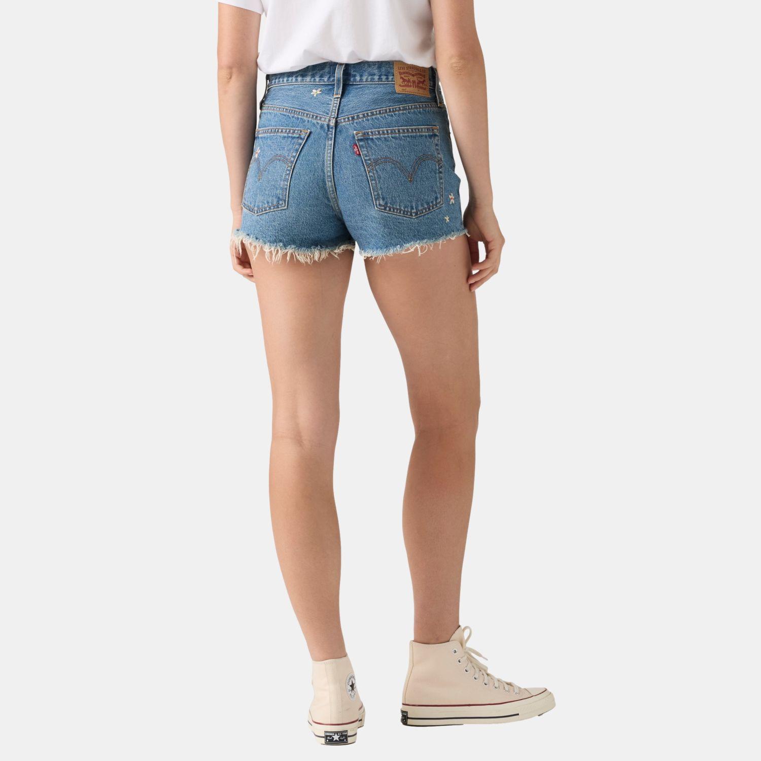 Short Mujer 501 Original Azul Levis 56327-0539-2