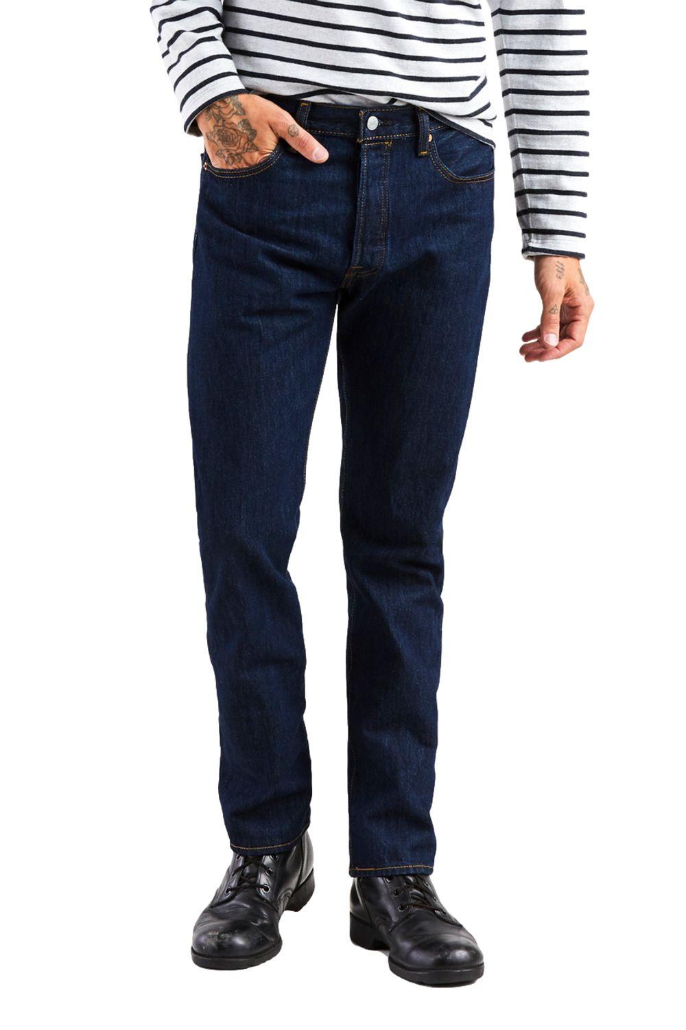 Jeans Hombre 501 Original Fit Azul Levis 00501-0115-0