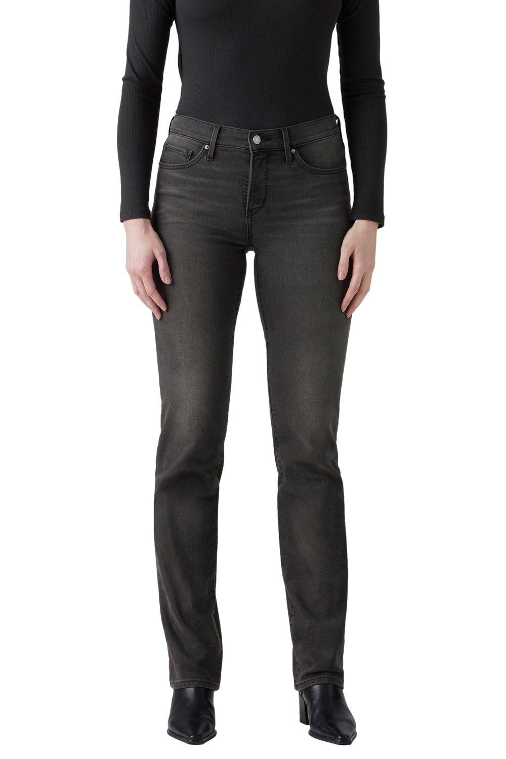 Jeans Mujer 314 Shaping Straight Negro Levis 19631-0281-0