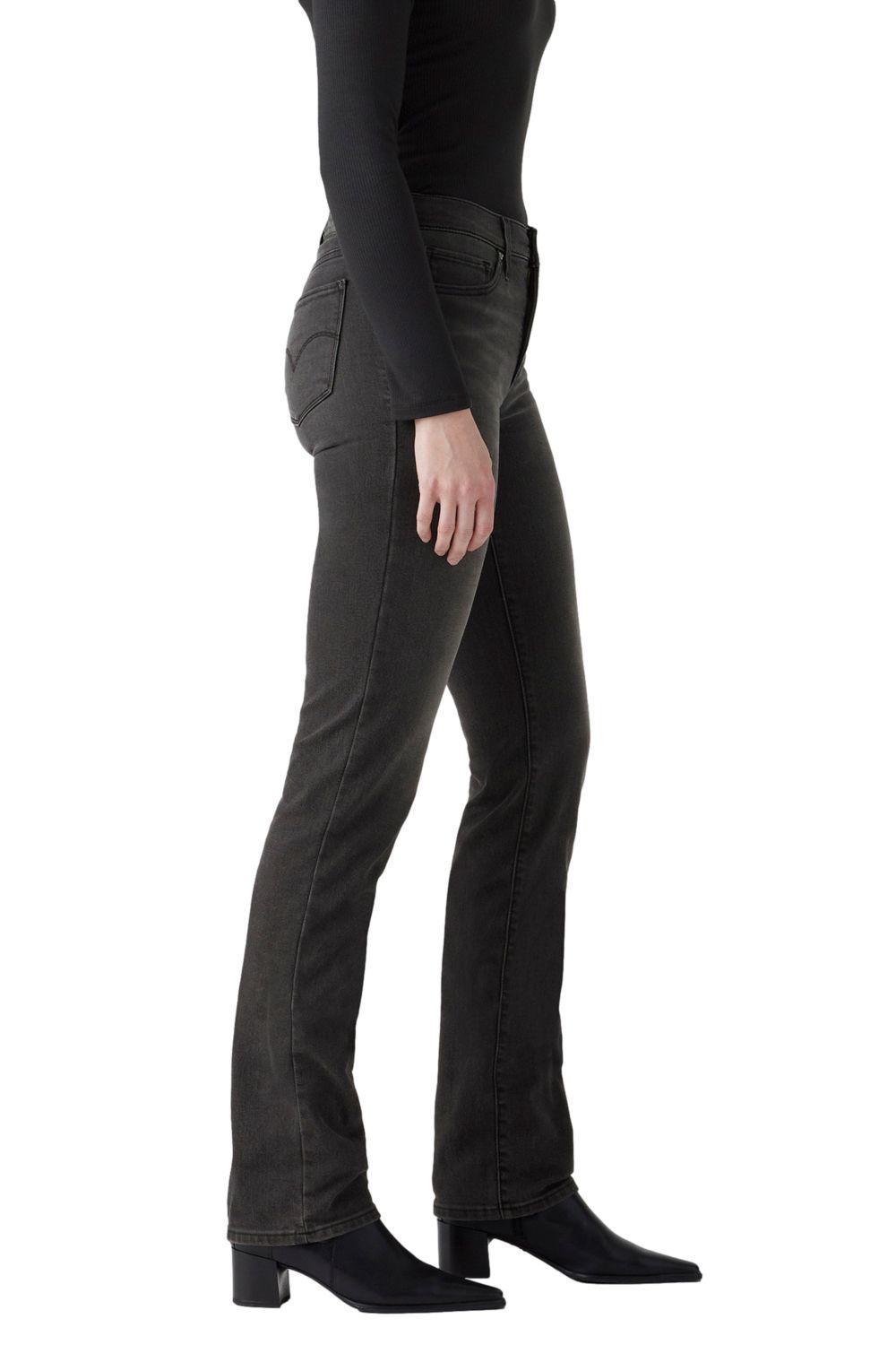 Jeans Mujer 314 Shaping Straight Negro Levis 19631-0281-1