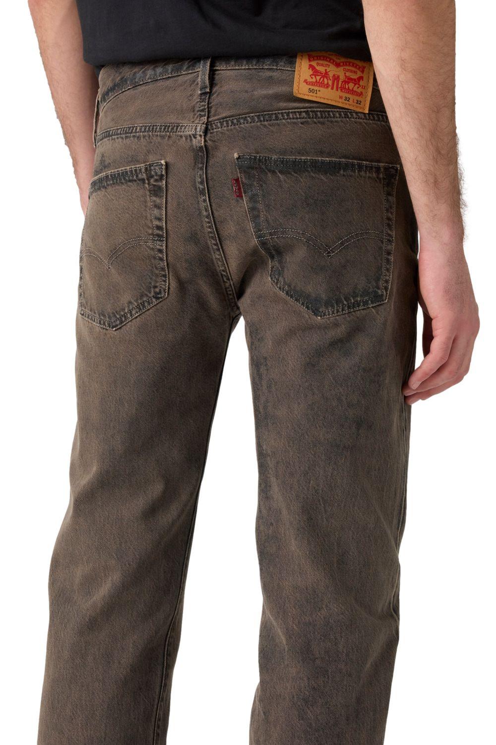 Jeans Hombre 501 Original Café Levis 00501-3742-3