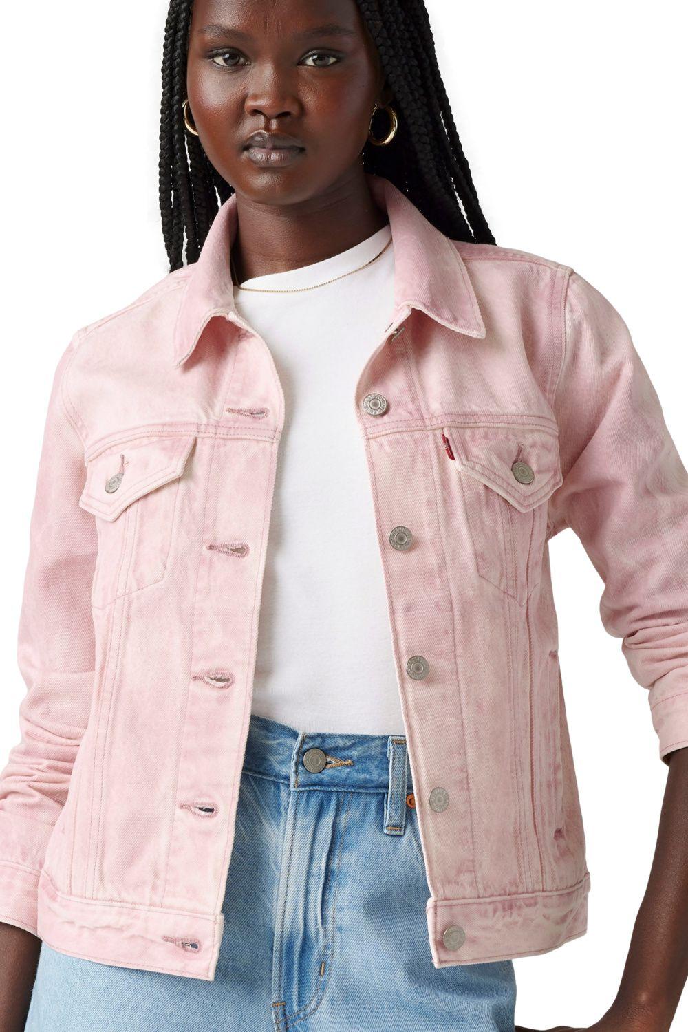Chaqueta Mujer Original Trucker Rosado Levis 29945-0220-2