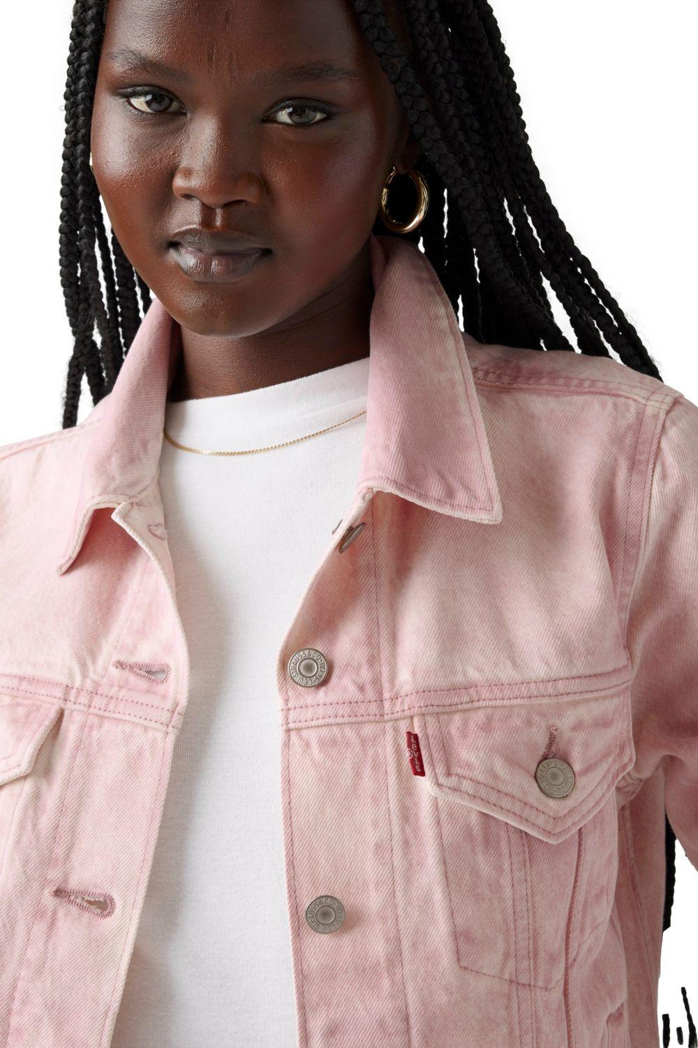Chaqueta Mujer Original Trucker Rosado Levis 29945-0220-3