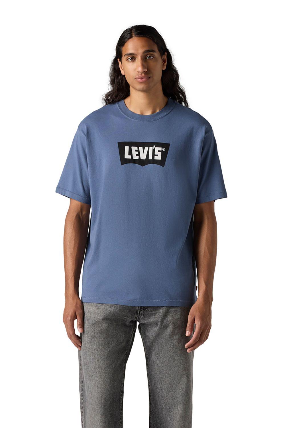 Polera Hombre Vintage Bw Graphic Tee Azul Levis 000RY-0007-0