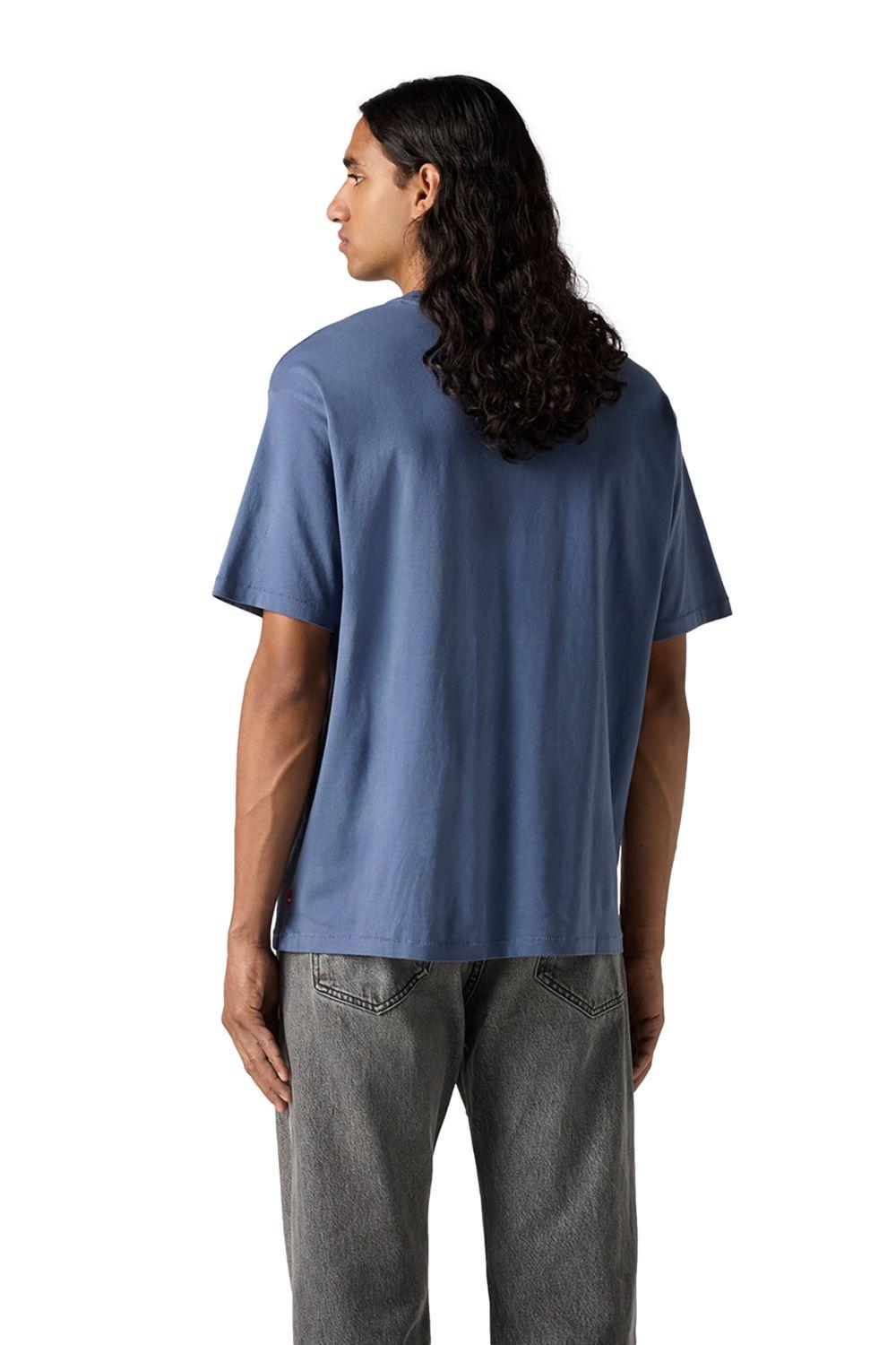 Polera Hombre Vintage Bw Graphic Tee Azul Levis 000RY-0007-1