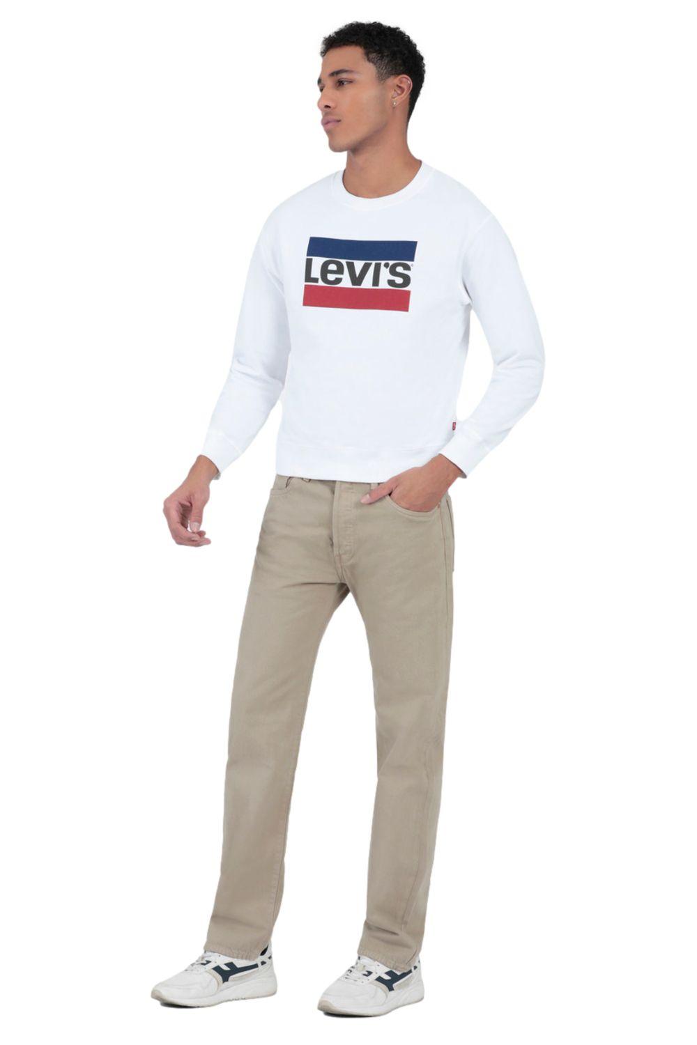 Jeans Hombre 501 Original  Khaki Levis 00501-3384-3