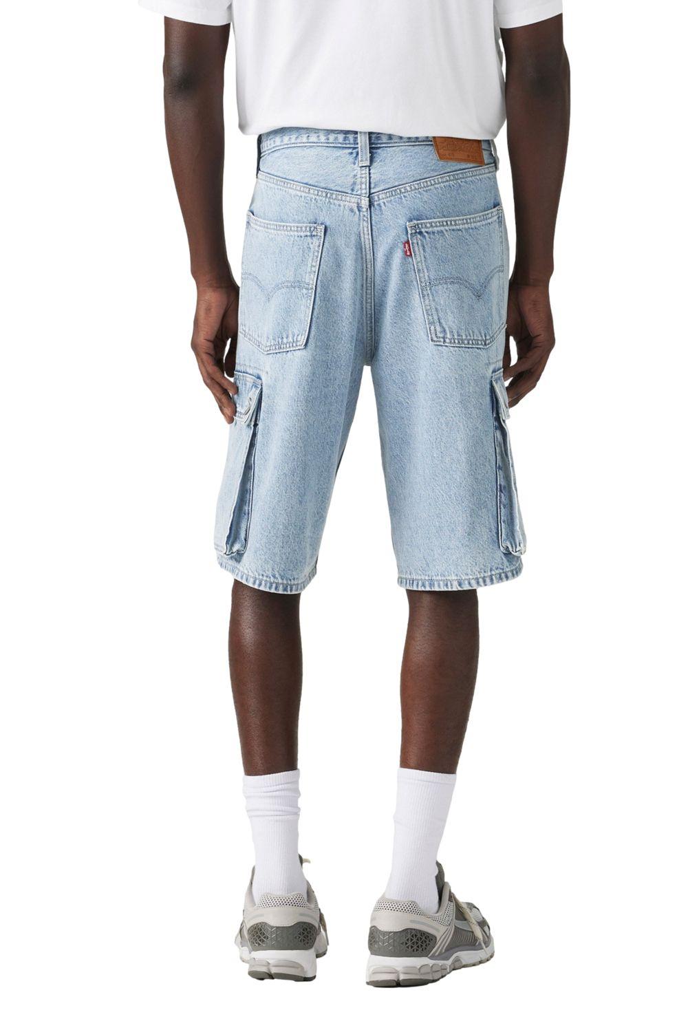 Shorts Hombre 478 Baggy Cargo Celeste Levis 001GU-0004-2