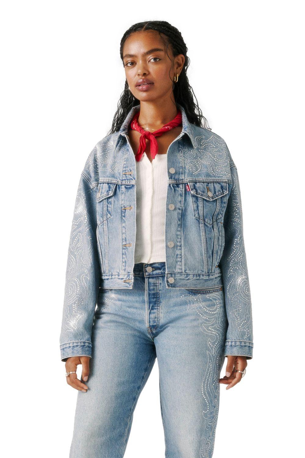Chaqueta Mujer Shrunken 90s Celeste Levis A9456-0005-0