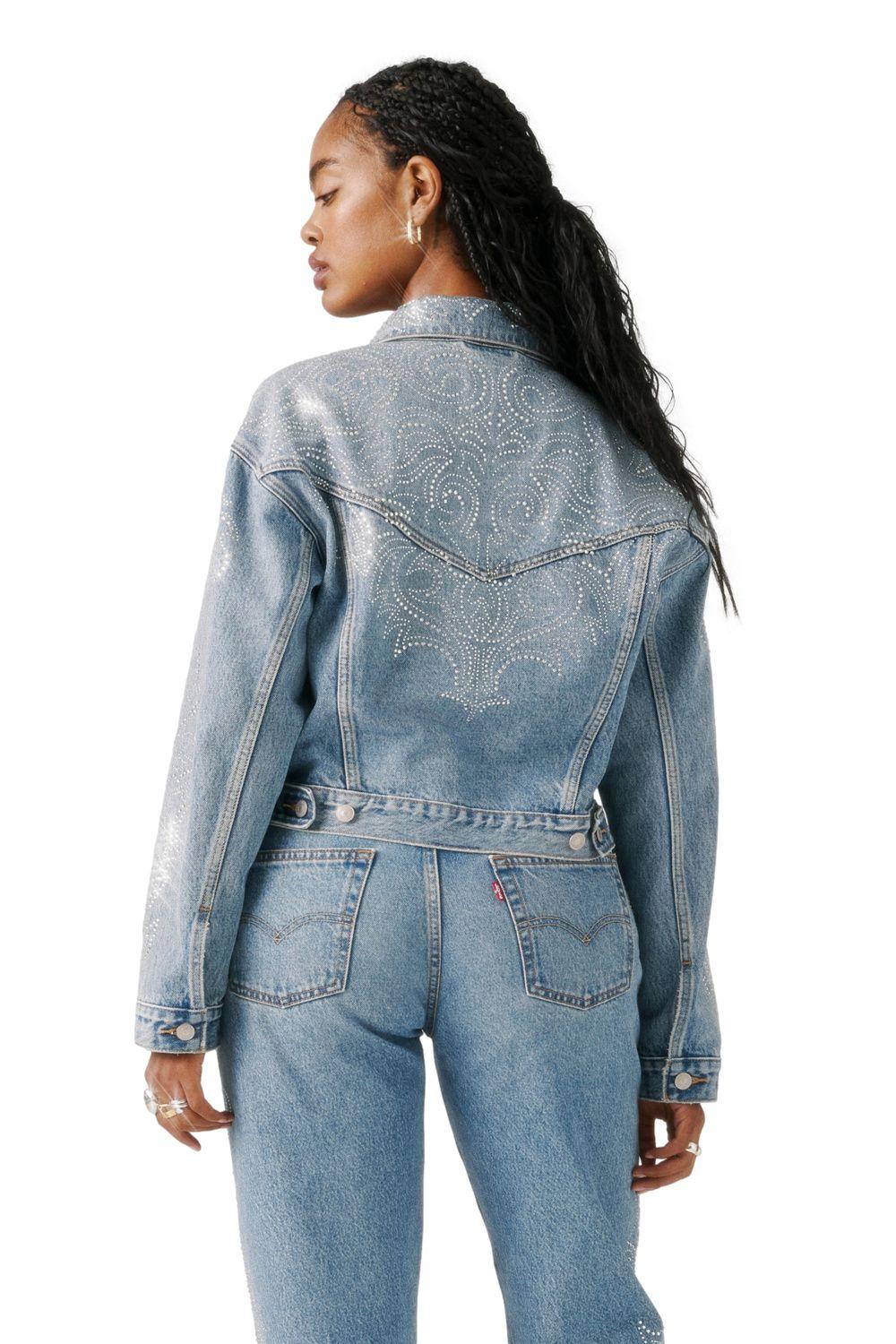 Chaqueta Mujer Shrunken 90s Celeste Levis A9456-0005-1