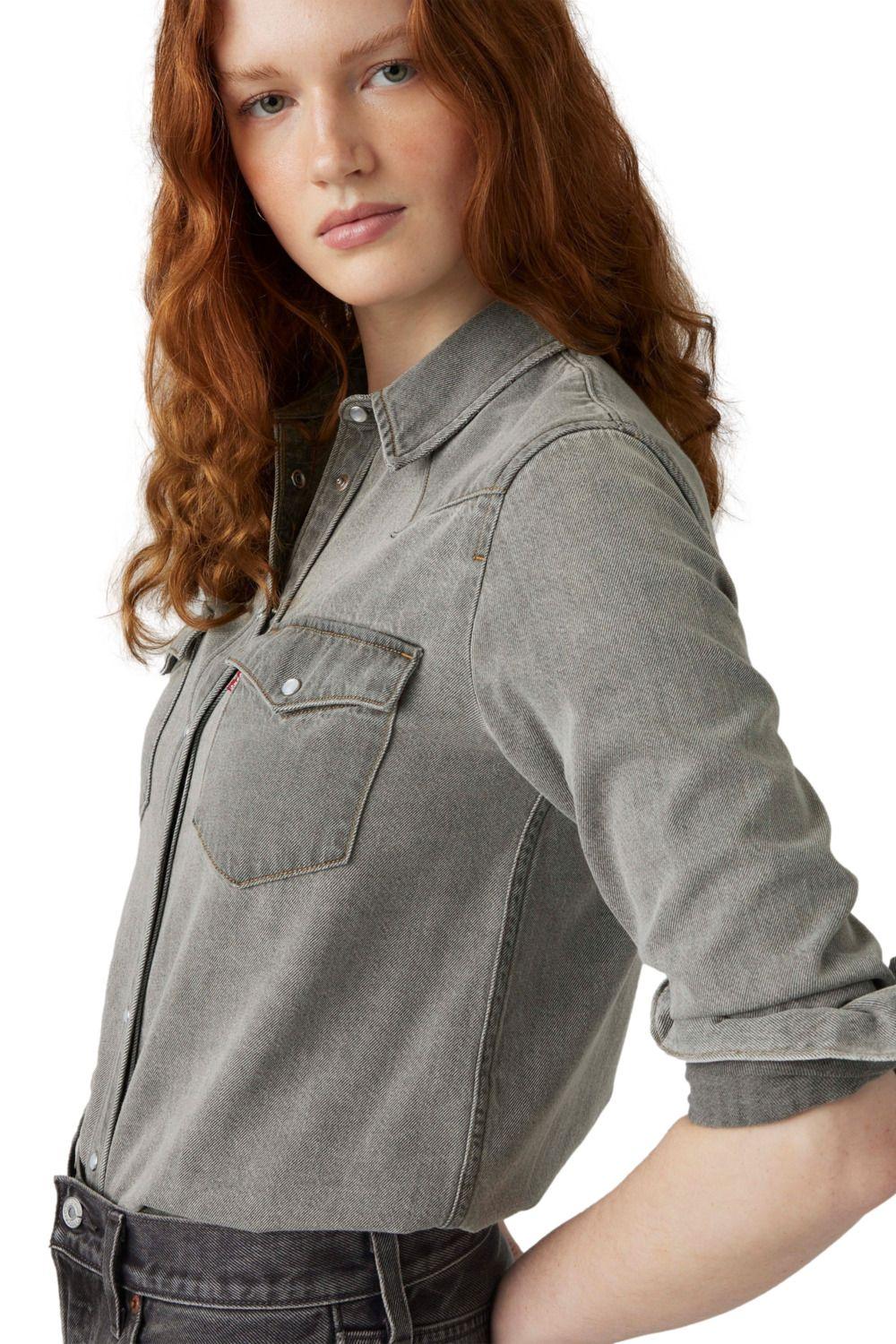 Blusa Mujer The Ultimate Western Gris Levis 86832-0051-3