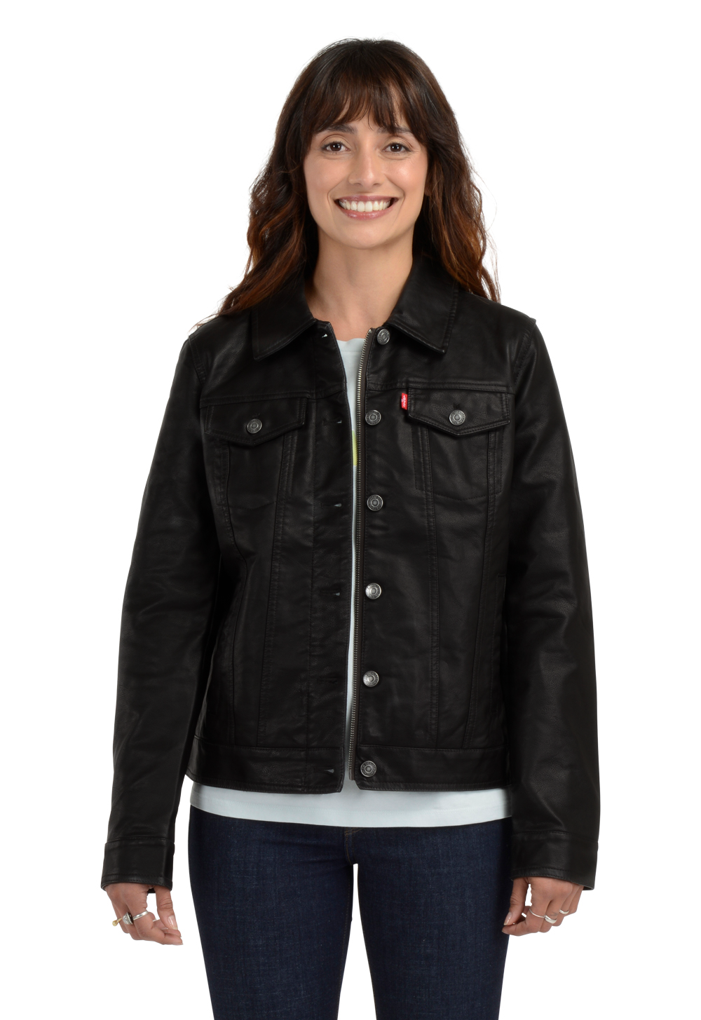 Chaqueta Mujer Trucker Negra Levis 59544-0207-0