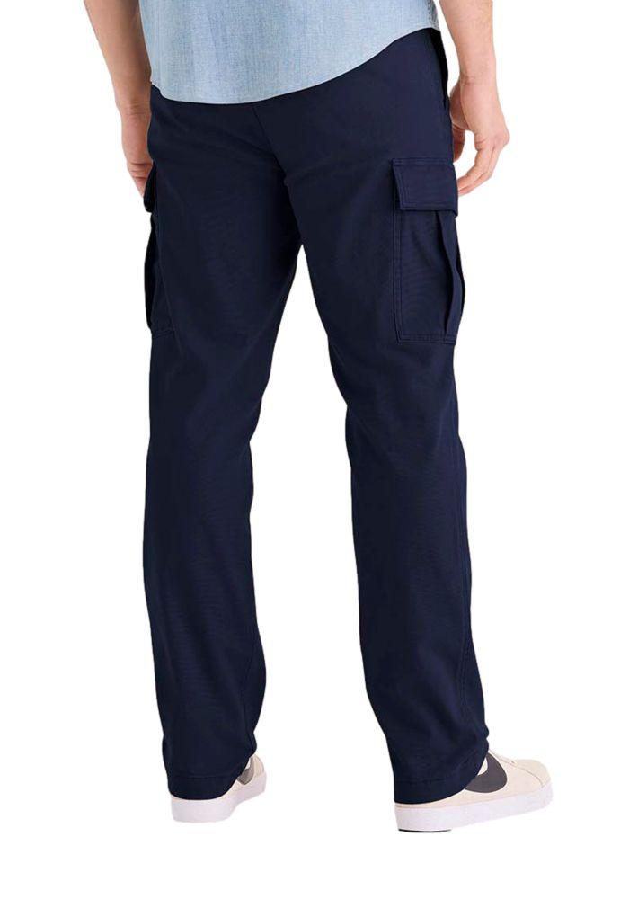 Pantalón Hombre Utility Cargo Straight Fit Azul Marino 003IU-0001-1