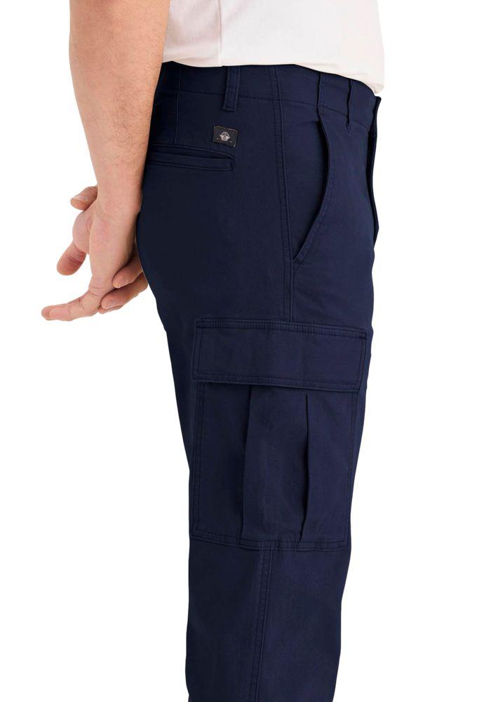 Pantalón Hombre Utility Cargo Straight Fit Azul Marino 003IU-0001-2
