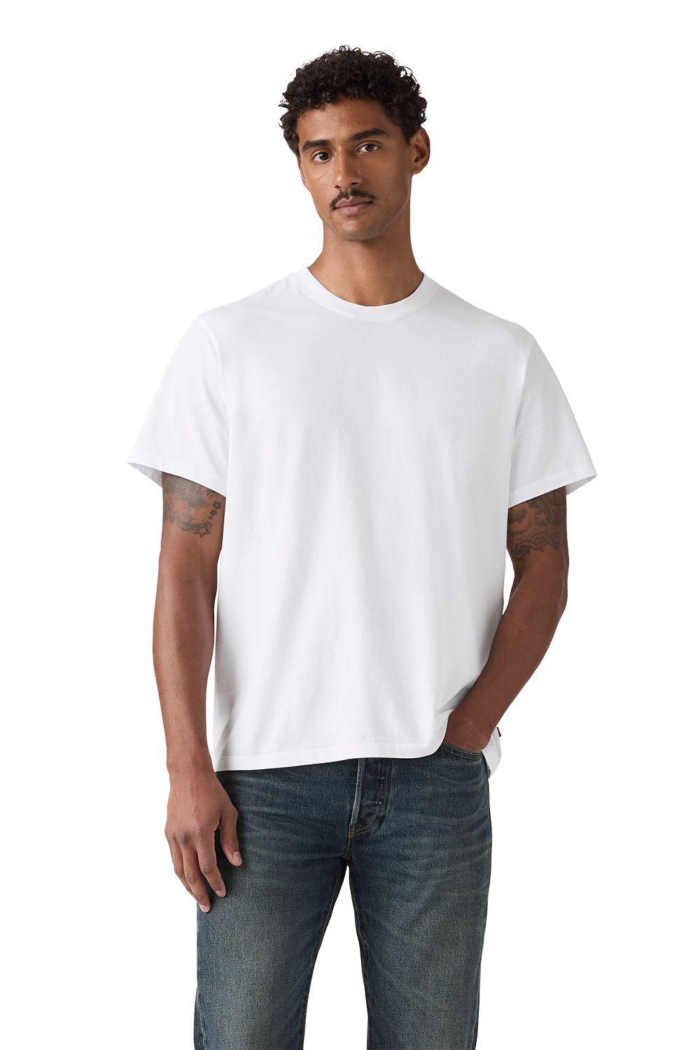 Polera Hombre Softee Blanco Levis 005GZ-0001-0