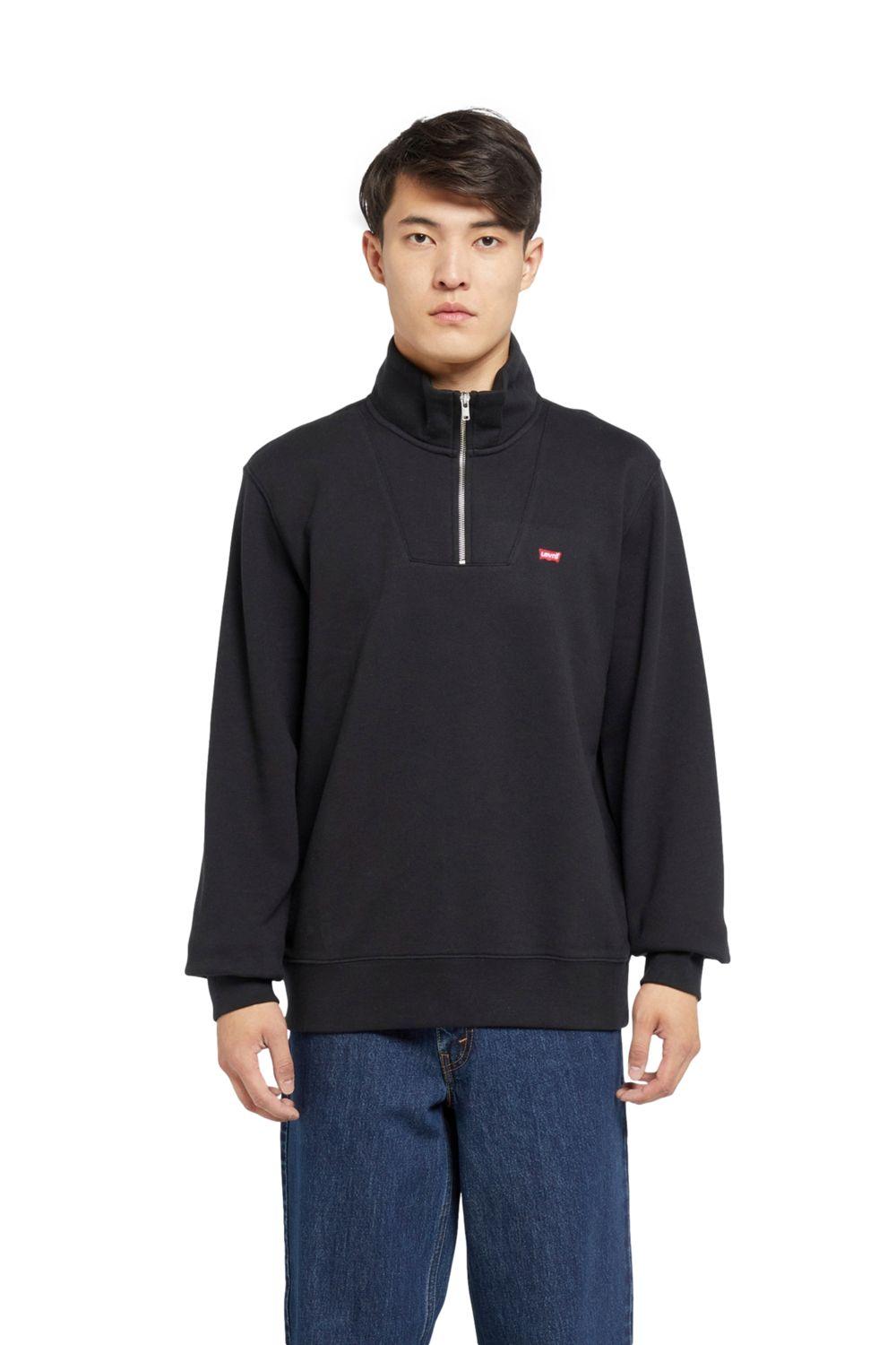 Polerón Hombre Core Hm 1/4 Zip Negro Levis 000VT-0000-0