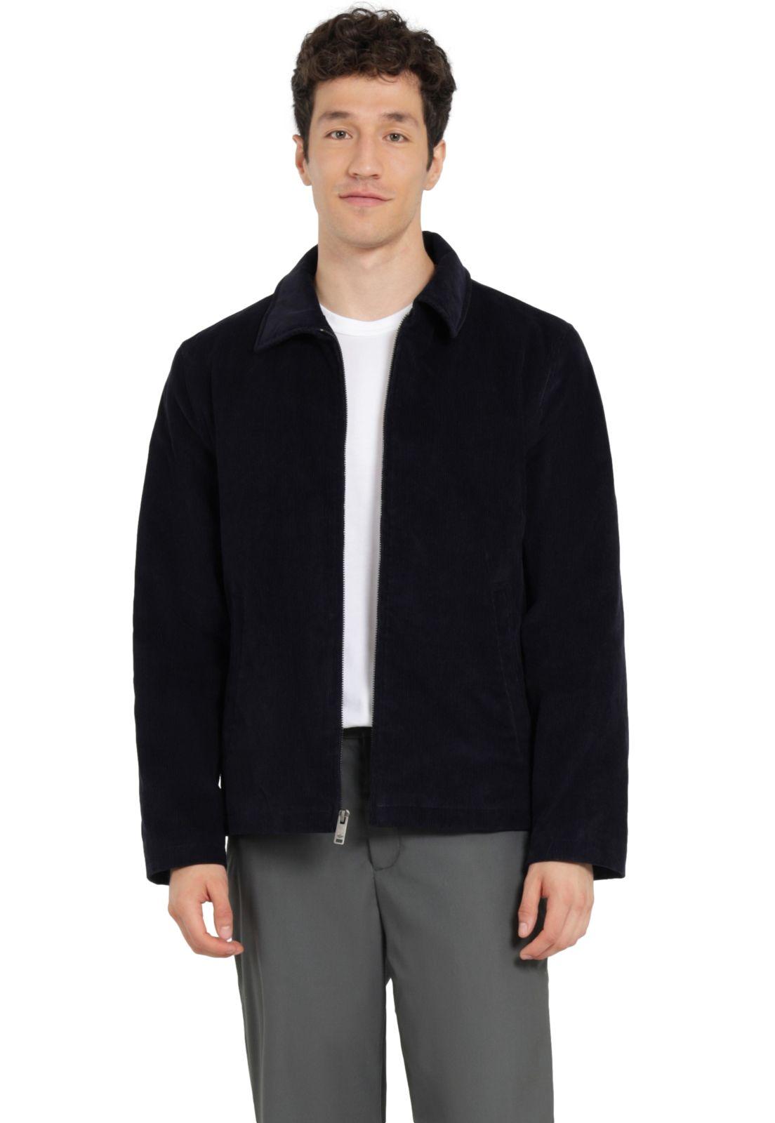Chaqueta Hombre Collar Slim Fit Azul 95868-0035-0