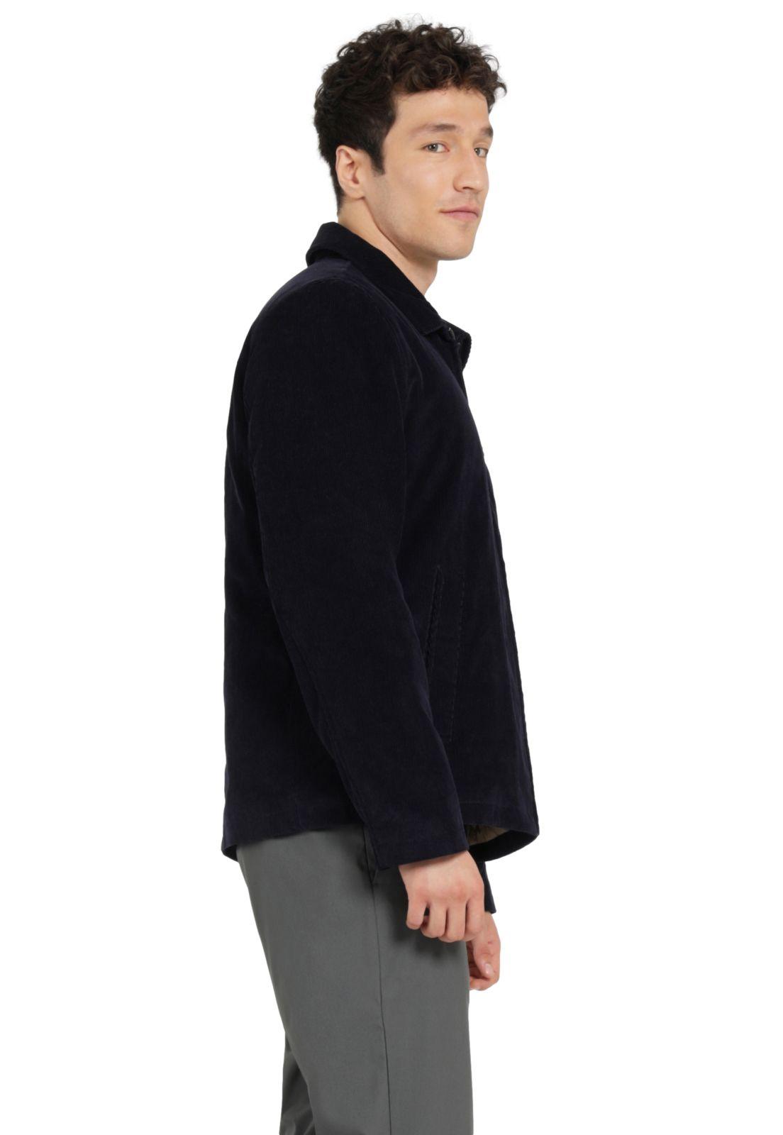 Chaqueta Hombre Collar Slim Fit Azul 95868-0035-1