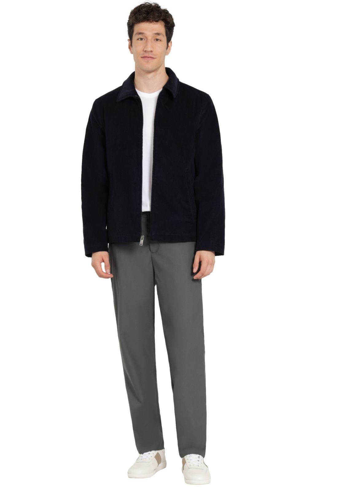 Chaqueta Hombre Collar Slim Fit Azul 95868-0035-3