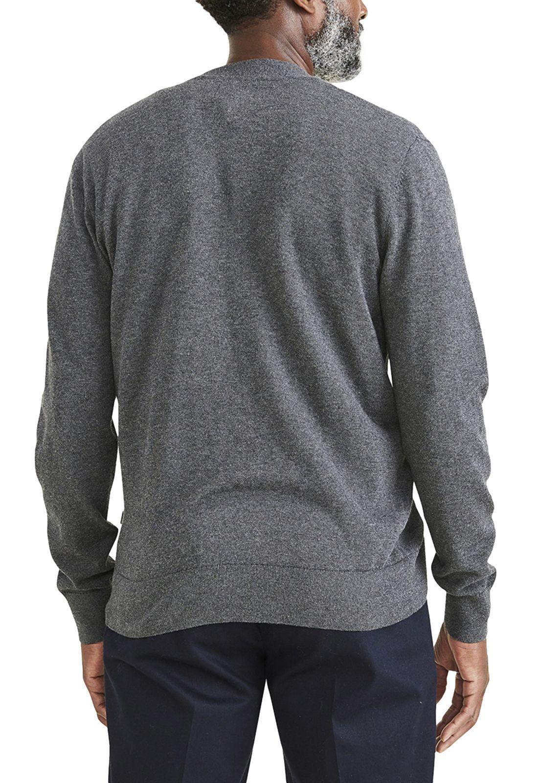 Sweater Hombre Cardigan Regular Fit Dark Gray-3